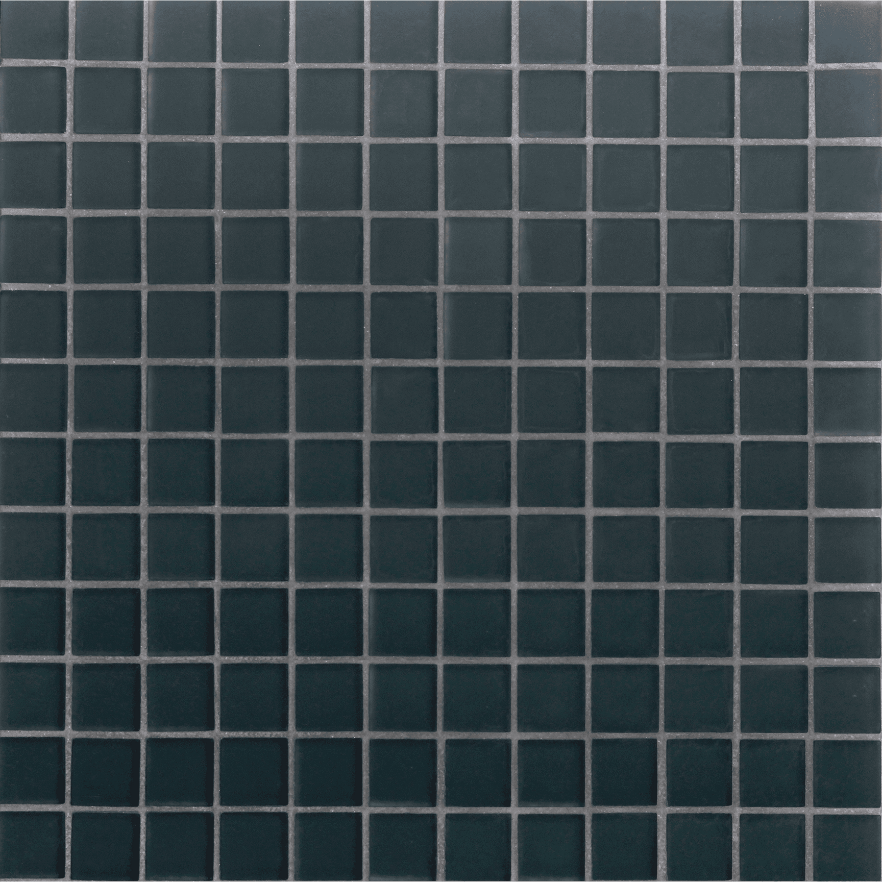 TOMEI: Sherborne Grey 1"x1" Straight Stack Field Mosaic (12.57"x12.57" | silk)