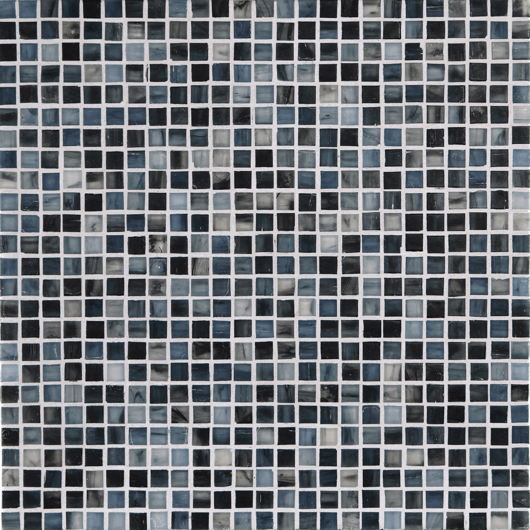 TOZEN: Argon 0.5"x0.5" Straight Stack Field Mosaic (12.52"x12.52" | silk)