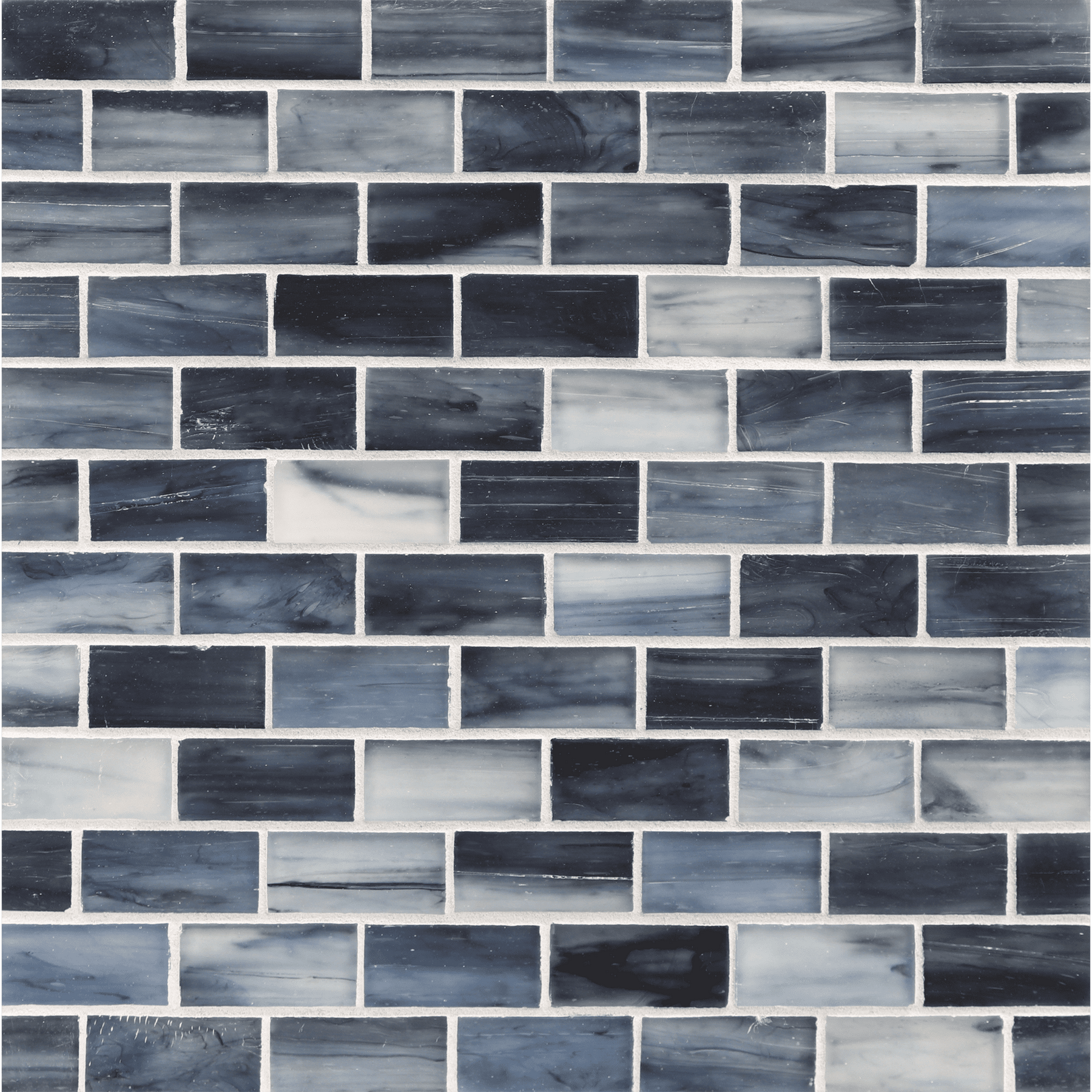 TOZEN: Argon 1"x2" Staggered Joint Field Mosaic (11.52"x12.51" | silk)