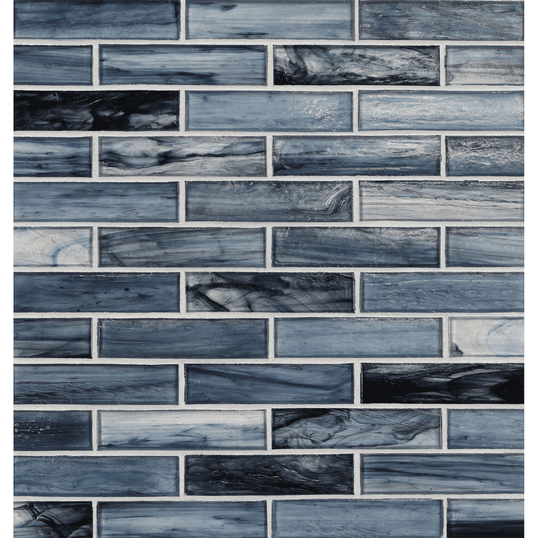 TOZEN: Argon 1"x4" Staggered Joint Field Mosaic (9.92"x12.41" | natural)