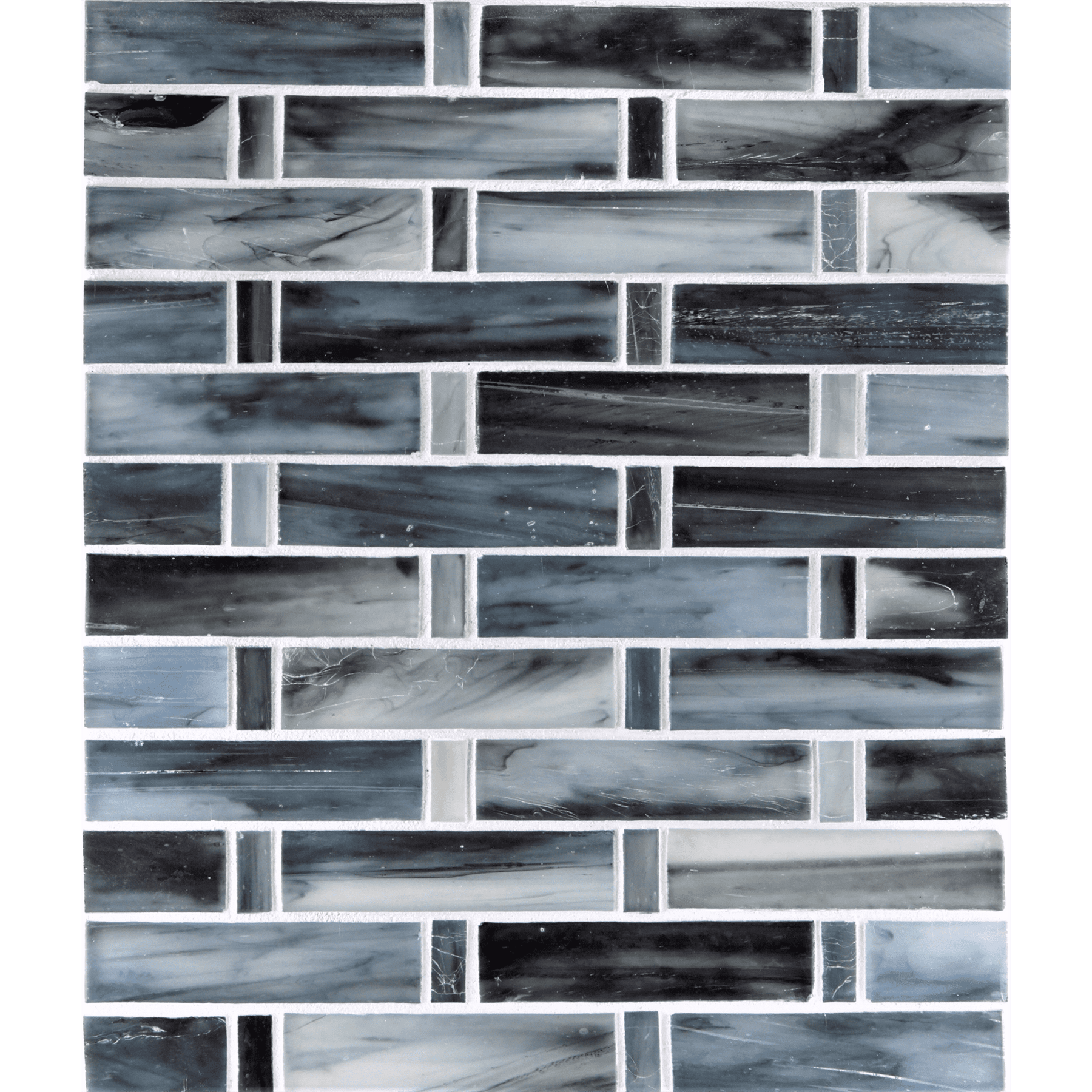 TOZEN: Argon Tresse Offset Field Mosaic (9.00"x12.50" | silk)