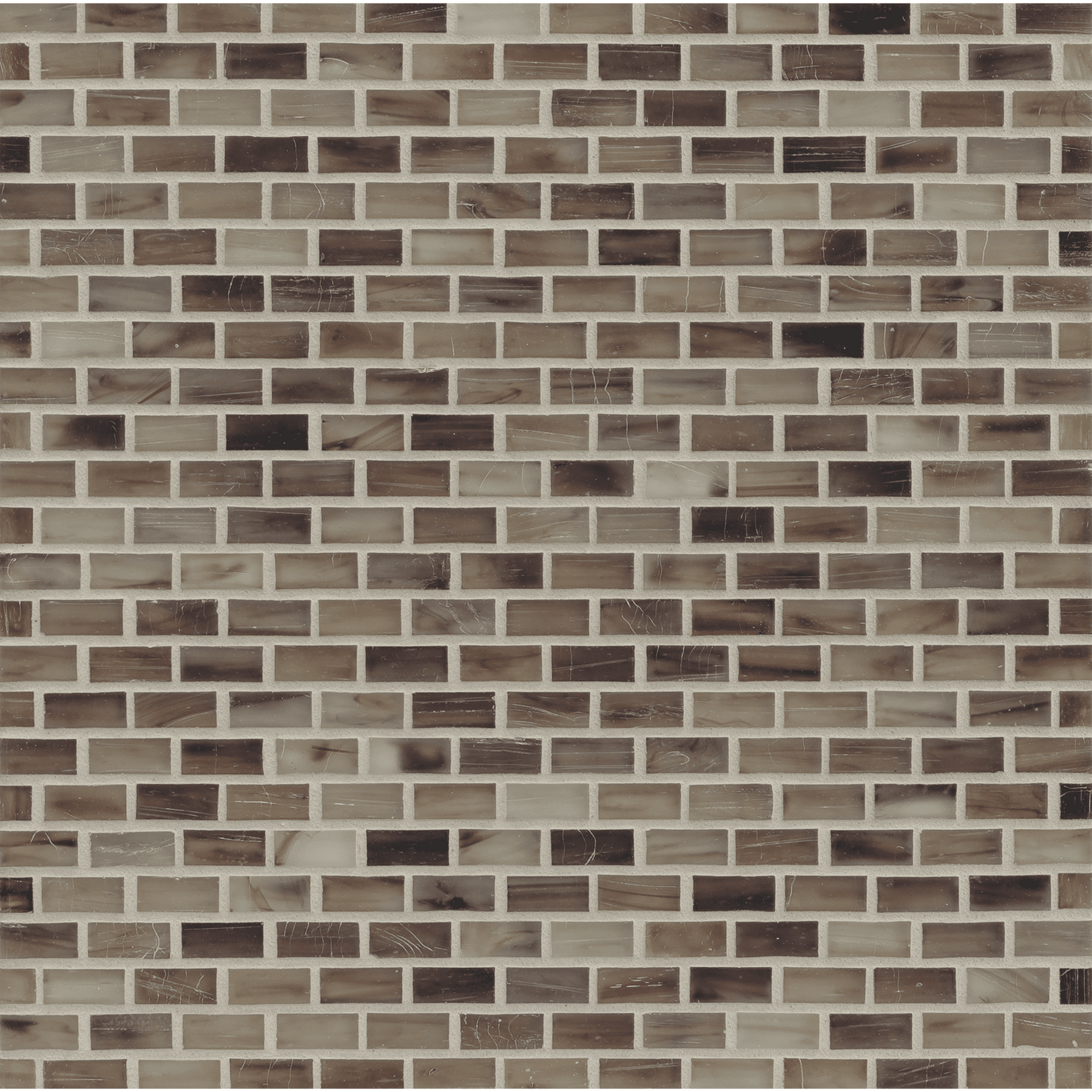 TOZEN: Lithium 0.5"x1" Staggered Joint Field Mosaic (12.51"x12.51" | silk)
