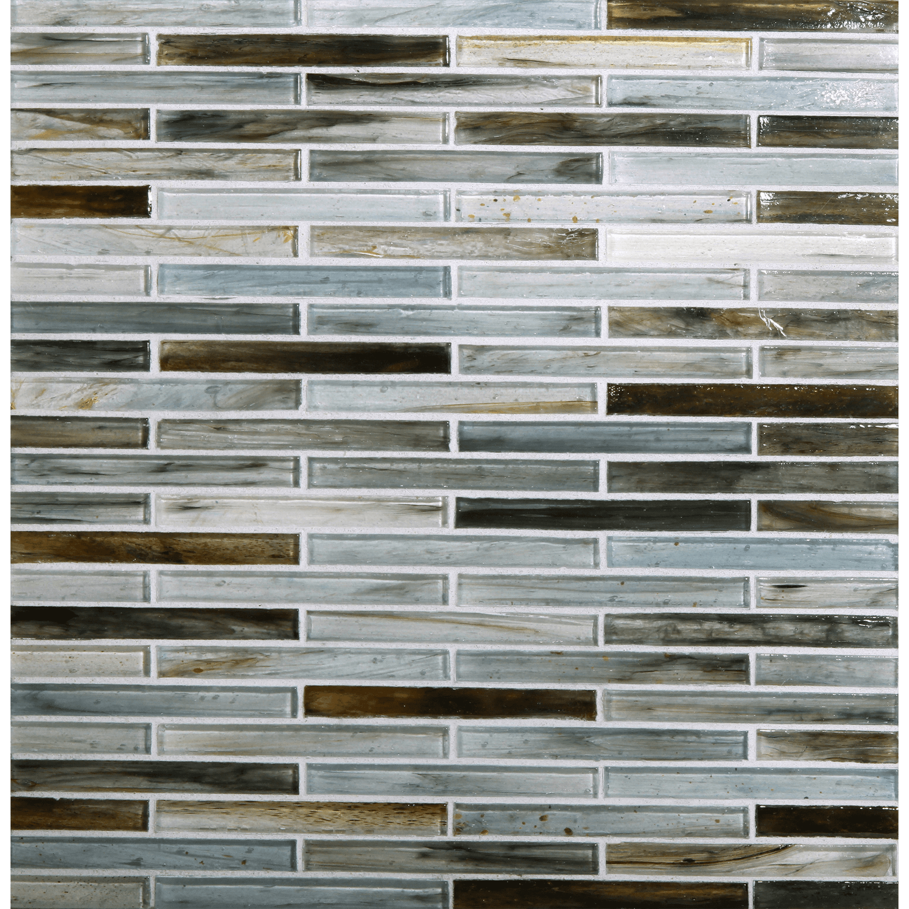 TOZEN: Strontium 0.5"x4" Staggered Joint Field Mosaic (9.92"x12.14" | natural)
