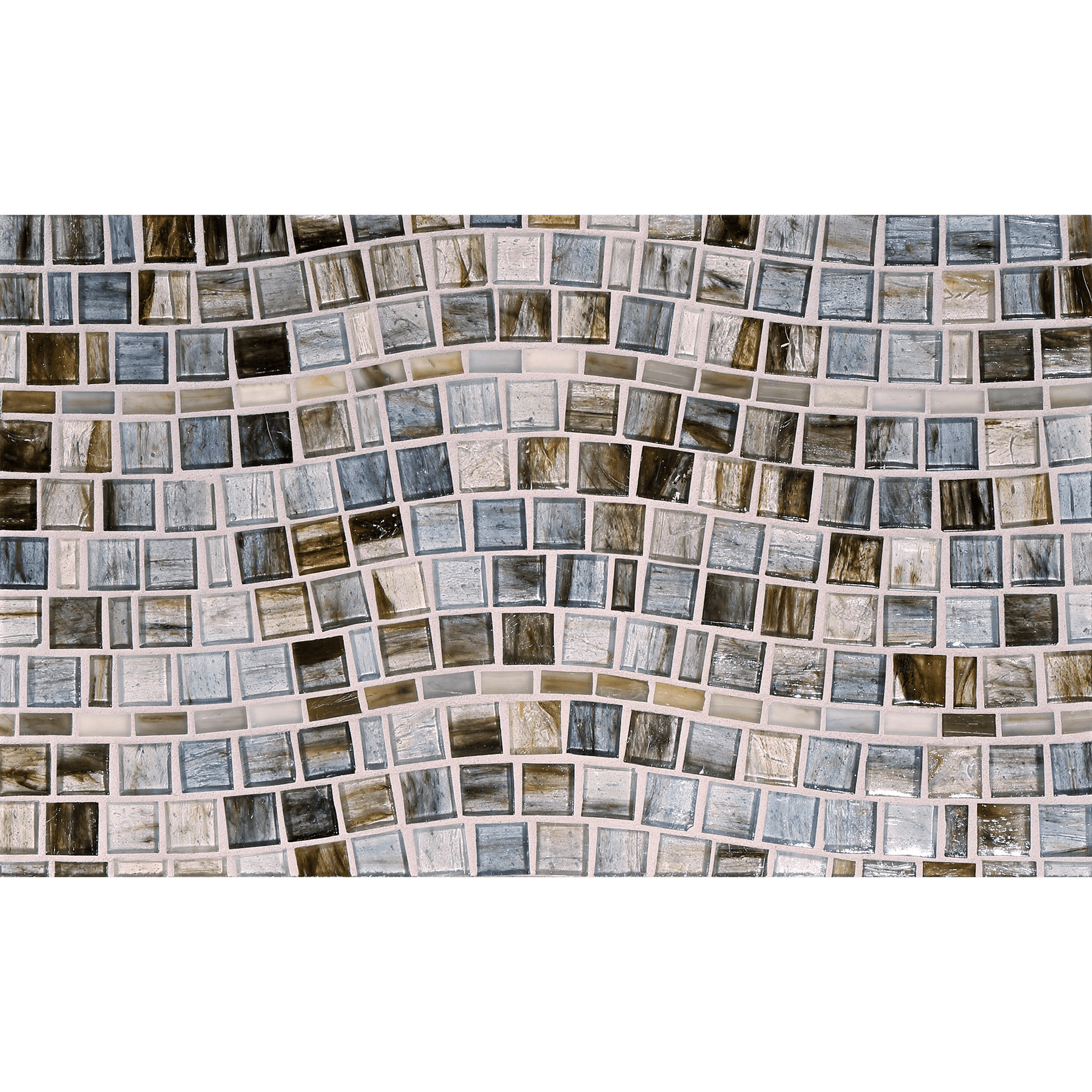 TOZEN: Strontium Rio Offset Field Mosaic (15.42"x11.67" | silk)