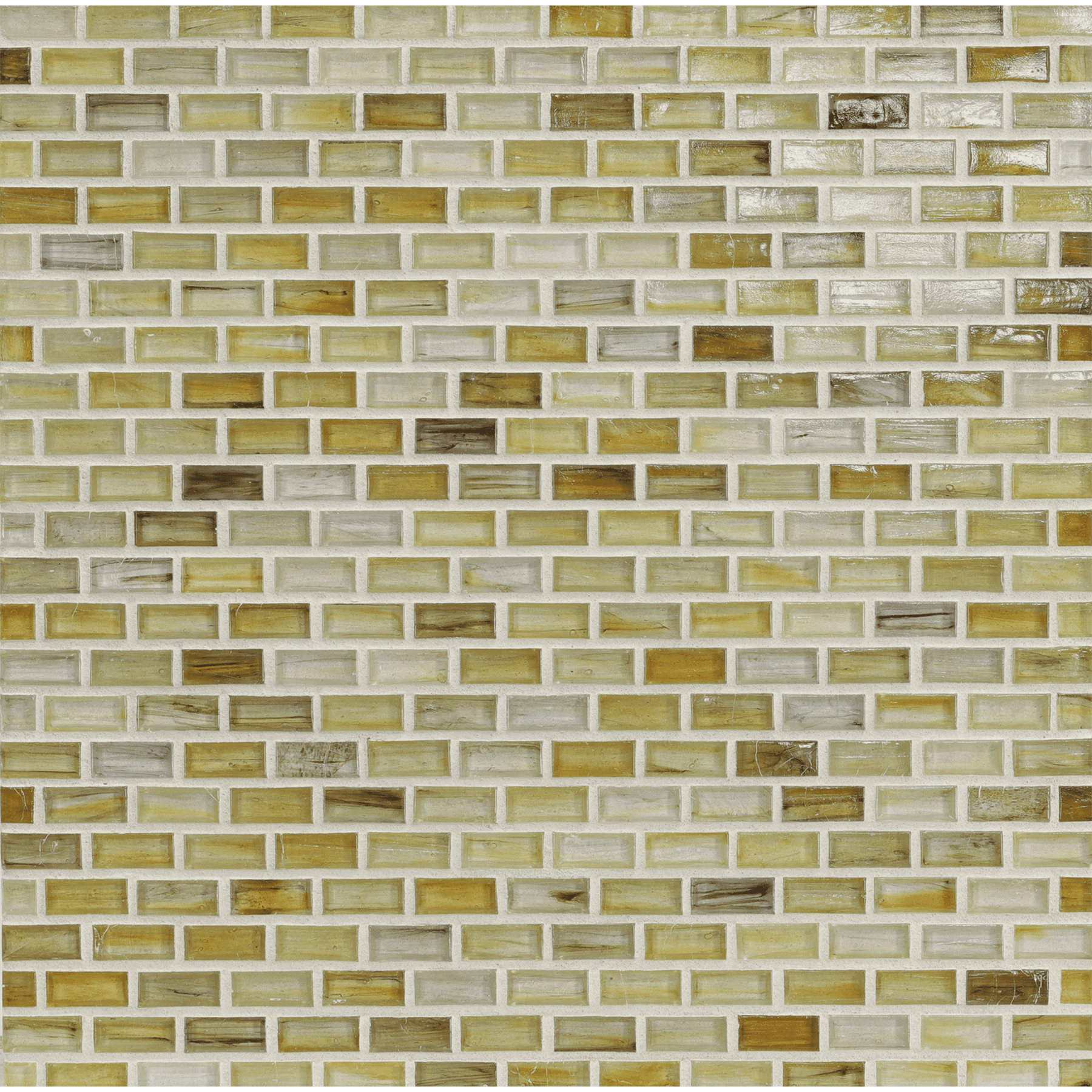 TOZEN: Yttrium 0.5"x1" Staggered Joint Field Mosaic (12.51"x12.51" | natural)