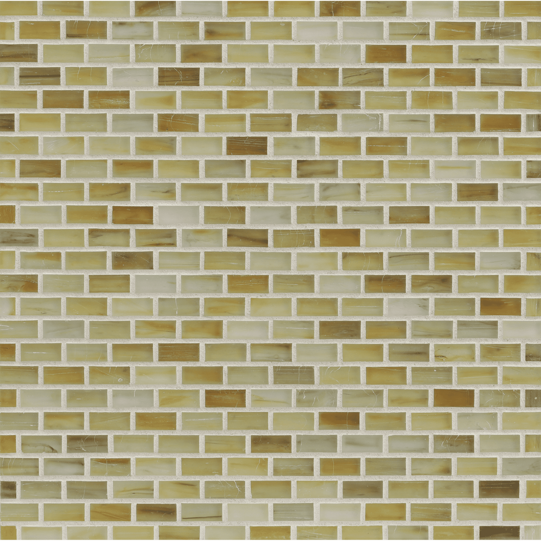 TOZEN: Yttrium 0.5"x1" Staggered Joint Field Mosaic (12.51"x12.51" | silk)