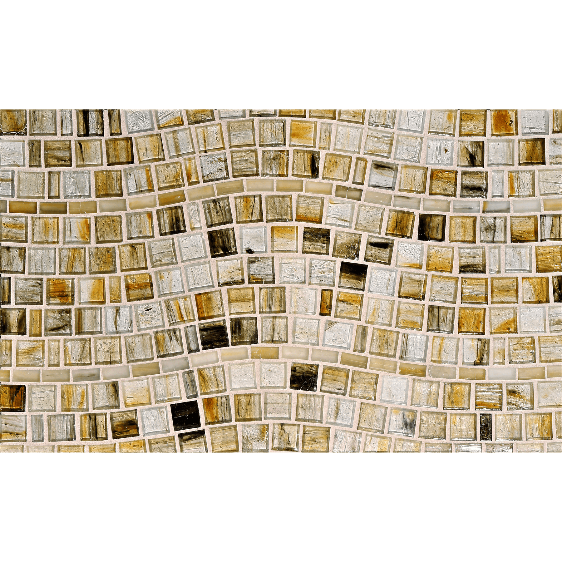 TOZEN: Yttrium Rio Offset Field Mosaic (15.42"x11.67" | natural)