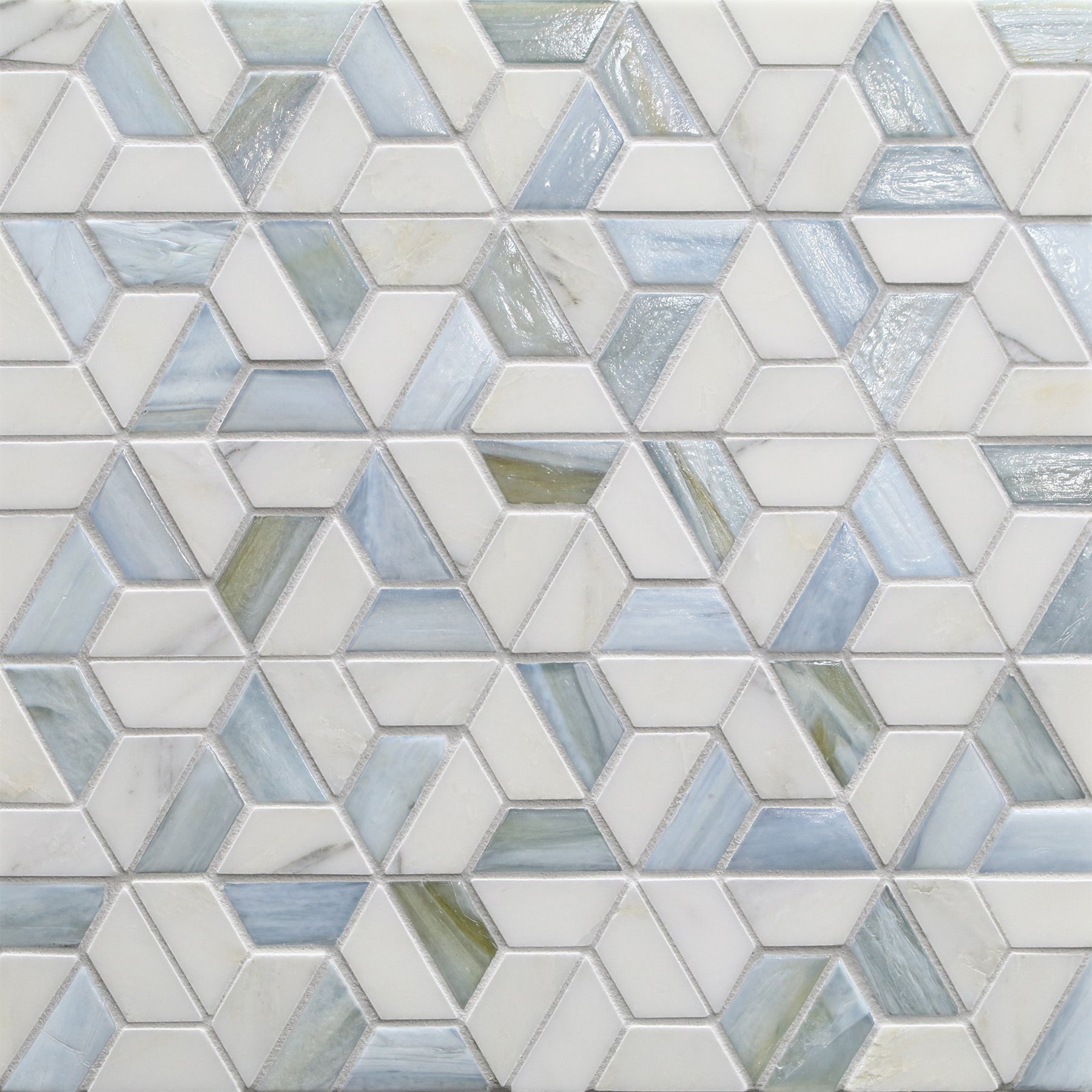 VESUVIO: Calabria Kindred Hexagonal Field Mosaic (11.42"x10.04" | multi)