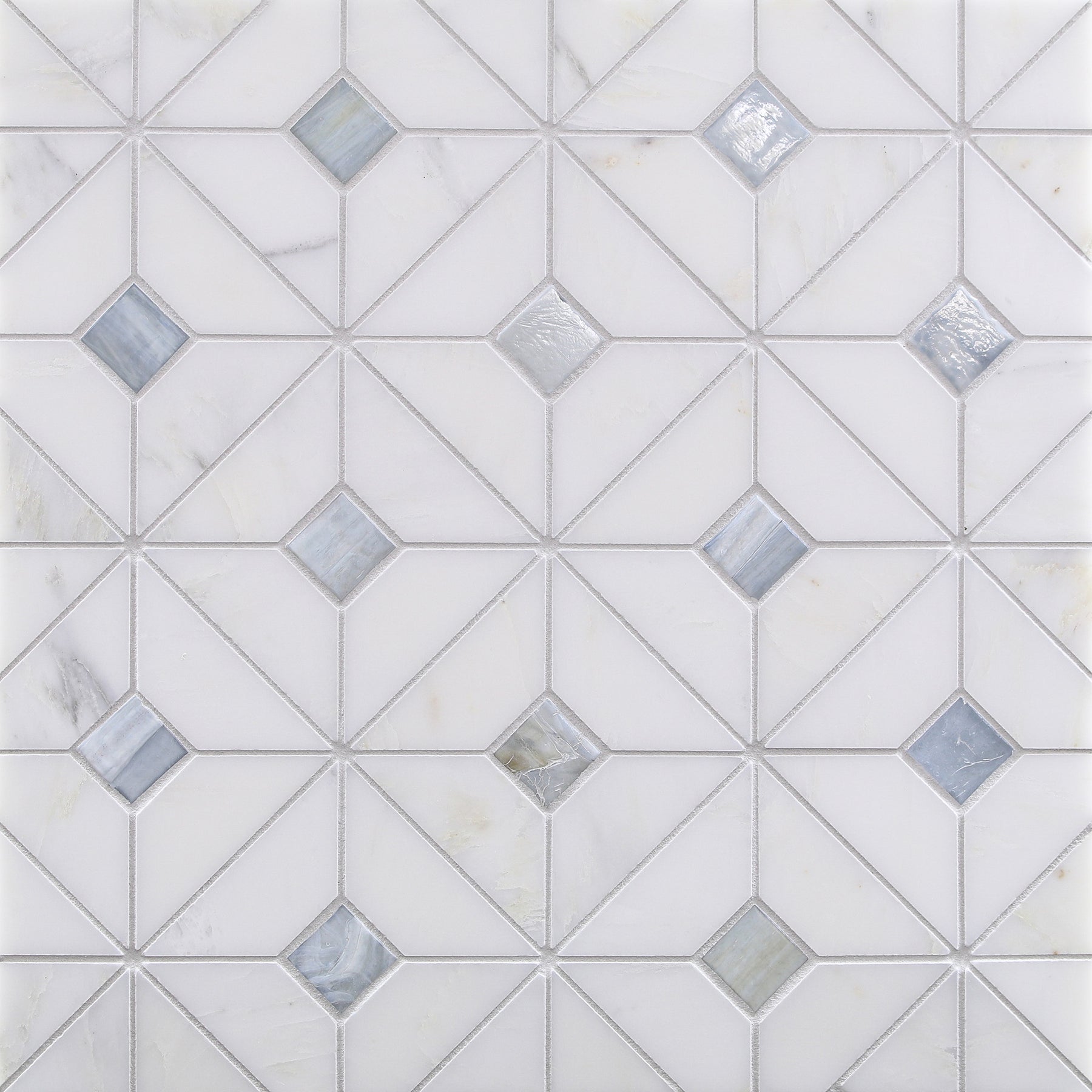 VESUVIO: Calabria Quilt Lattice Field Mosaic (9.76"x9.76" | multi)