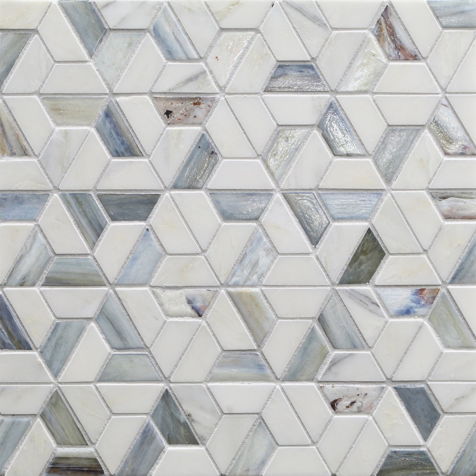 VESUVIO: Himalayan Kindred Hexagonal Field Mosaic (11.42"x10.04" | multi)