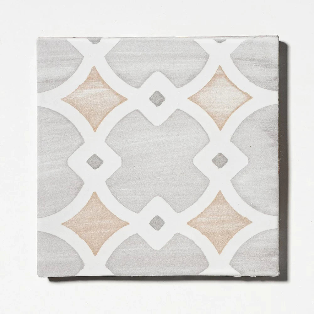 leitmotif shadow step ceramic deco tile 6x6x3_8 matte distributed by surface group