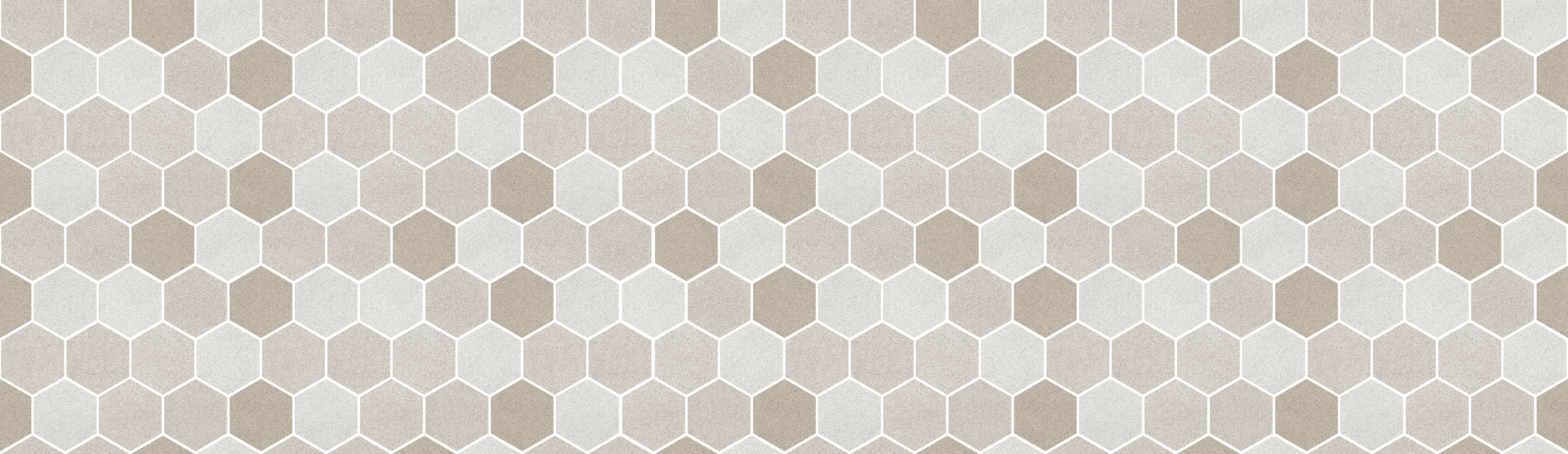 landmark 9mm masterplan hex multicolor warm hexagon mosaic 10x12x9mm matte rectified porcelain tile distributed by surface group international