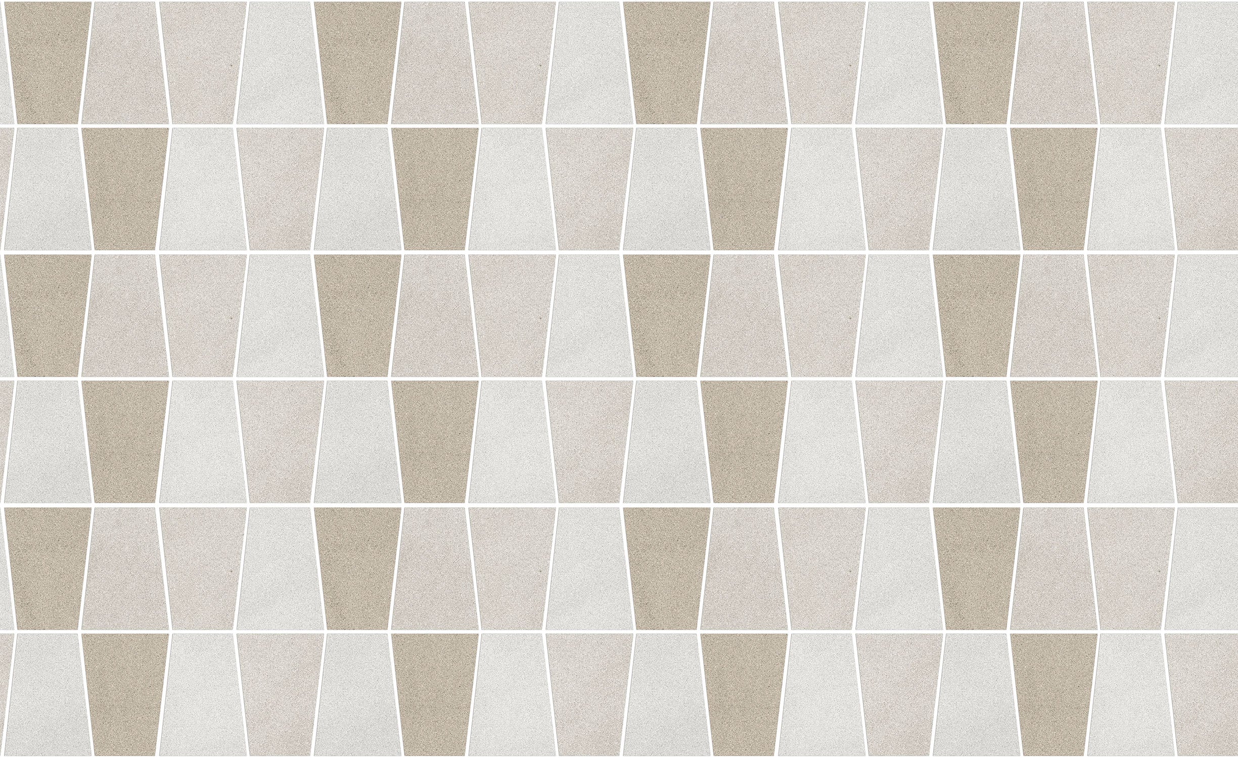 landmark 9mm masterplan geo multicolor warm tapered mosaic 12x12x9mm matte rectified porcelain tile distributed by surface group international