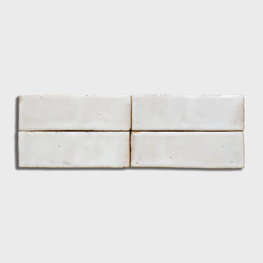 moroccan zellige blanc fes subway zellige field tile 2x6x5_8 glossy distributed by surface group