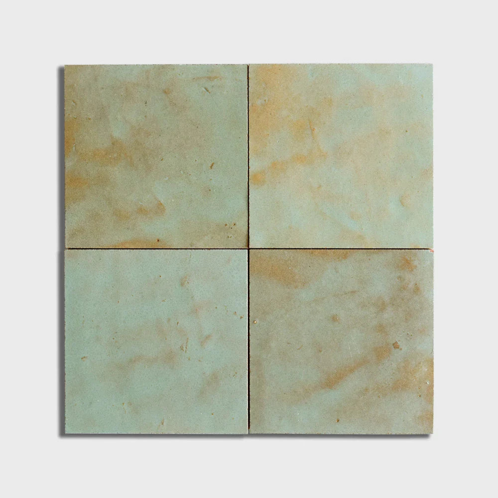moroccan zellige maldives light zellige field tile 4x4x1_2 glossy distributed by surface group