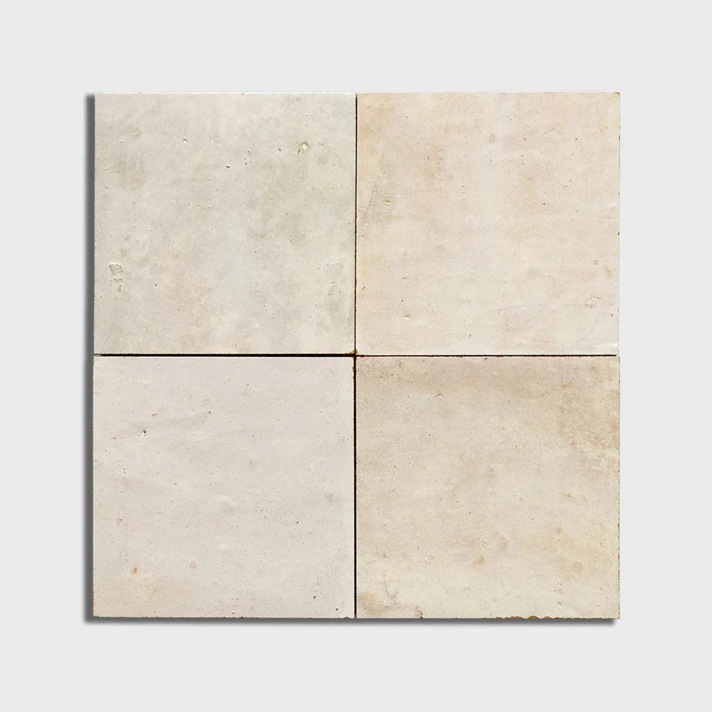 moroccan zellige oukaimeden zellige field tile 4x4x1_2 glossy distributed by surface group