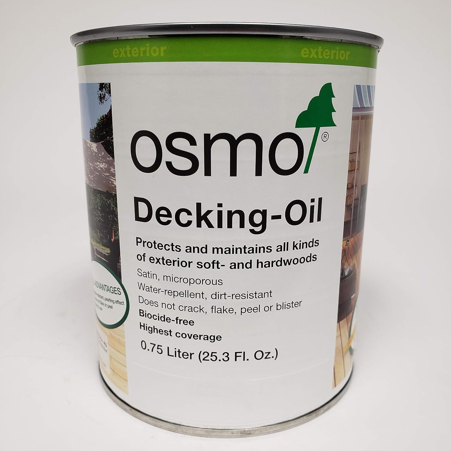 OSMO: Decking Oil Protective Finish #1277 (Clear | 0.75L | Exterior)