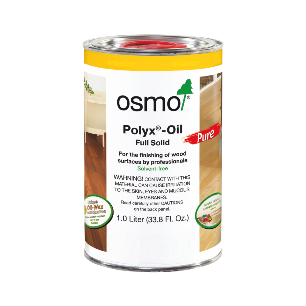 OSMO: Polyx-Oil Hardwax Wood Finish #3054 (Clear Satin | 10L | Interior)