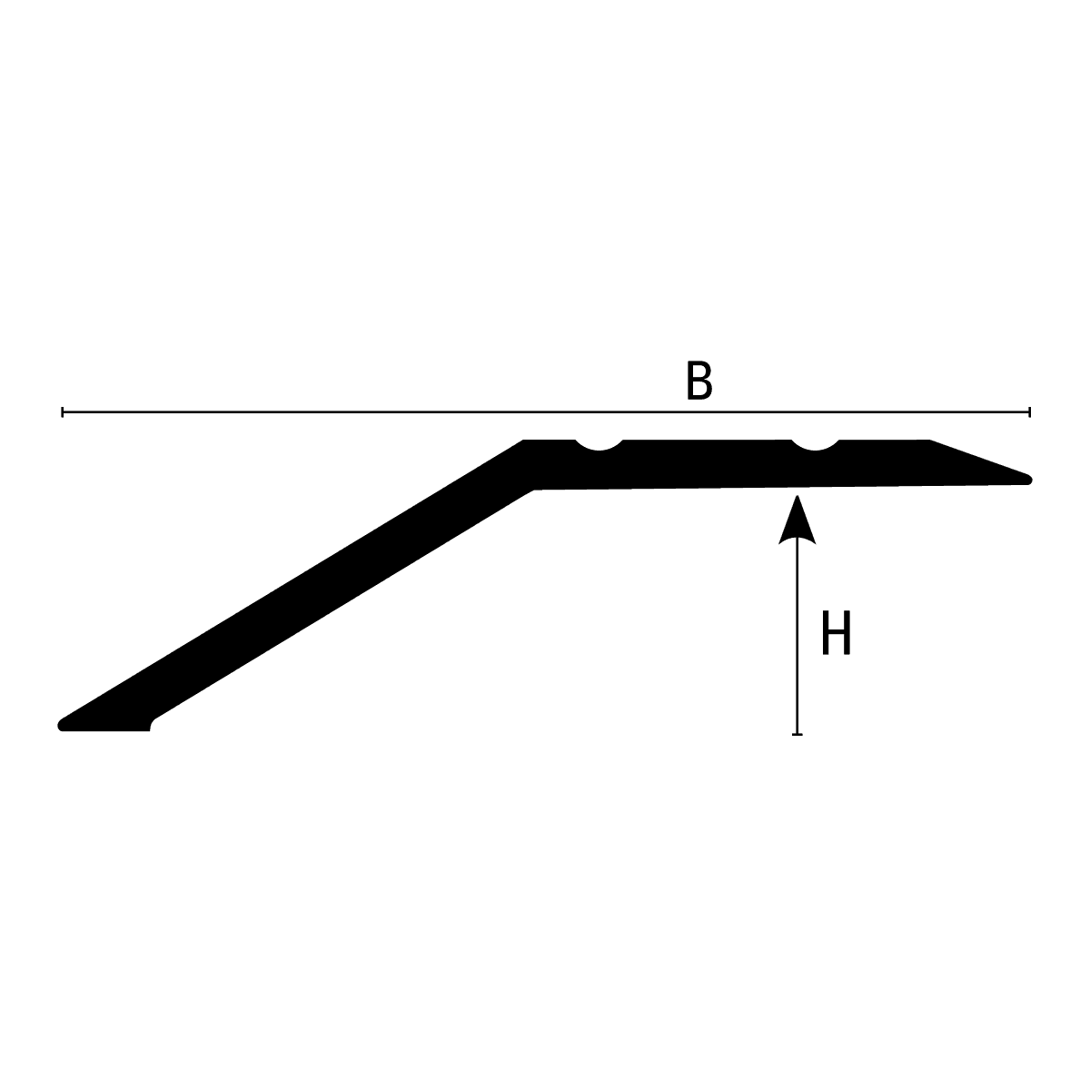 LEVELTEC RP: Transition Trim (Brass | RP-125-O)