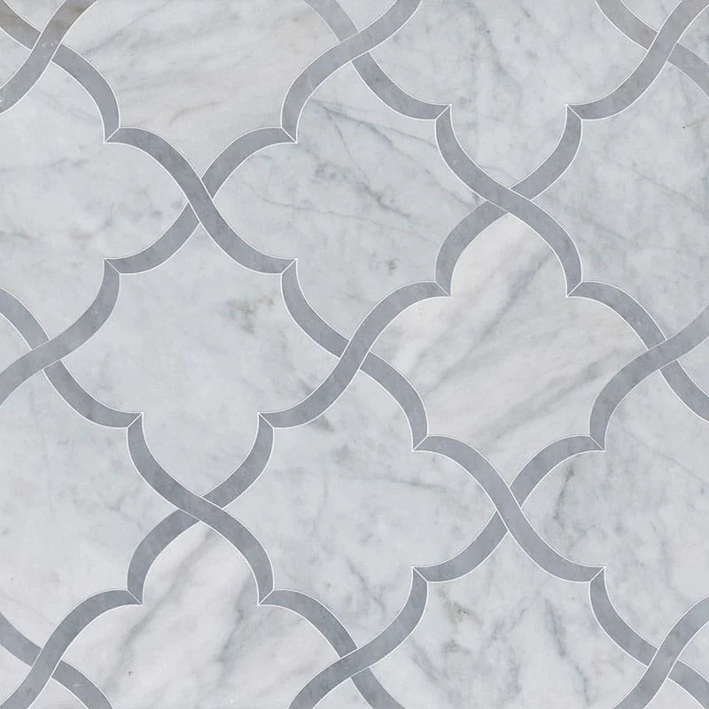 talia avenza allure light gaia marble mosaic 11&3_8x11&3_8x3_8 multi finish distributed by surface group