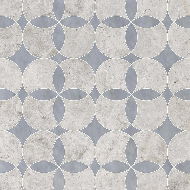 talia silver shadow allure light constantine marble mosaic 13&5_8x13&5_8x3_8 multi finish distributed by surface group