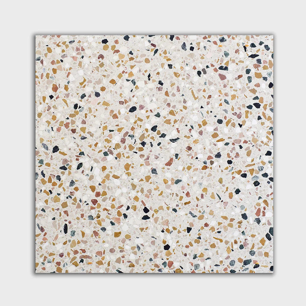 venetian terrazzo autumn harves terrazzo deco tile 24x24x55_64 honed distributed by surface group