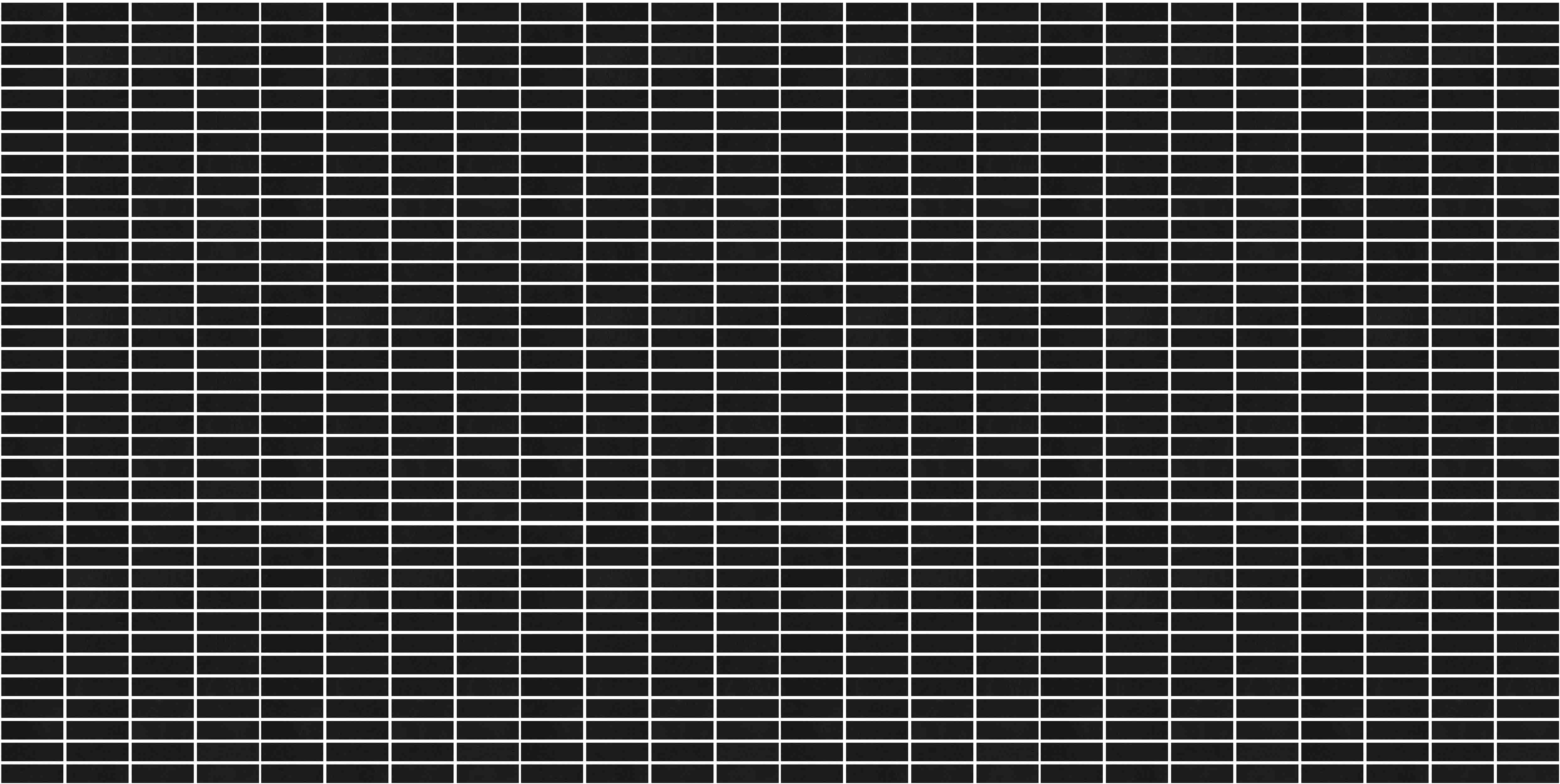 landmark 9mm vision color star black straight stack 1x3 mosaic 12x12x9mm matte rectified porcelain tile distributed by surface group international