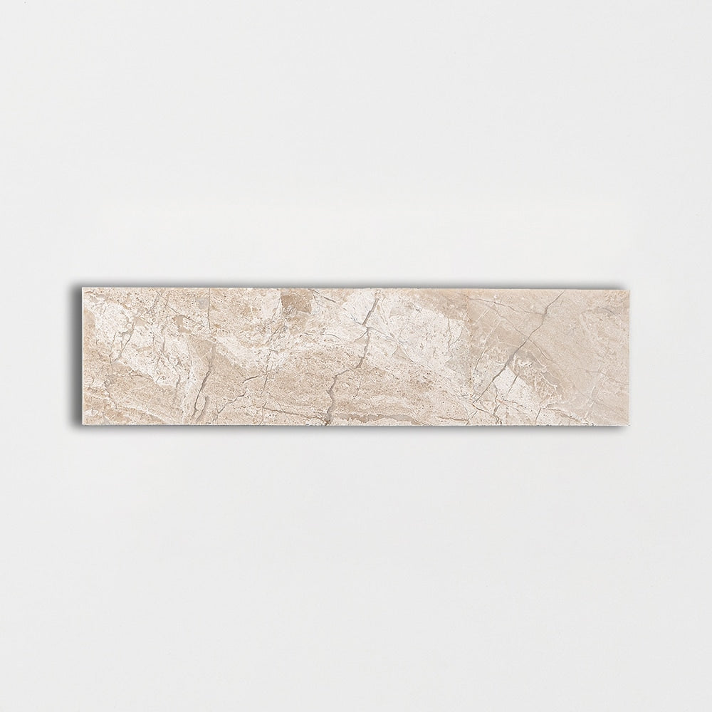 diana royal marble natural stone field tile rectangle shape honed finish 2 by 8 by 1 of 2 straight edge for interior and exterior applications in shower kitchen bathroom backsplash floor and wall produced by marble systems and distributed by surface group international