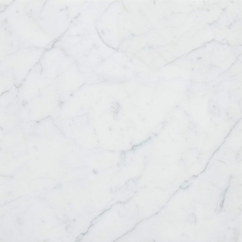 statuarietto marble natural stone field tile square shape polished finish 18 by 18 by 3 of 8 straight edge for interior and exterior applications in shower kitchen bathroom backsplash floor and wall produced by marble systems and distributed by surface group international