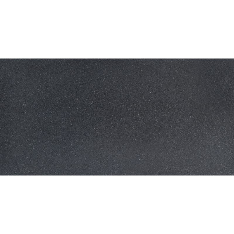 absolute black extra granite natural stone field tile rectangle shape honed finish 12 by 24 by 3 of 8 straight edge for interior and exterior applications in shower kitchen bathroom backsplash floor and wall produced by marble systems and distributed by surface group international