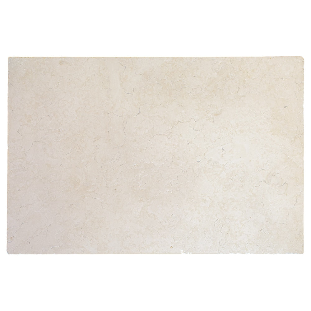 alexnder cream marble natural stone field tile rectangle shape brushed finish tumbled finish 16 by 24 by 5 of 8 tumbled finish for interior and exterior applications in shower kitchen bathroom backsplash floor and wall produced by marble systems and distributed by surface group international