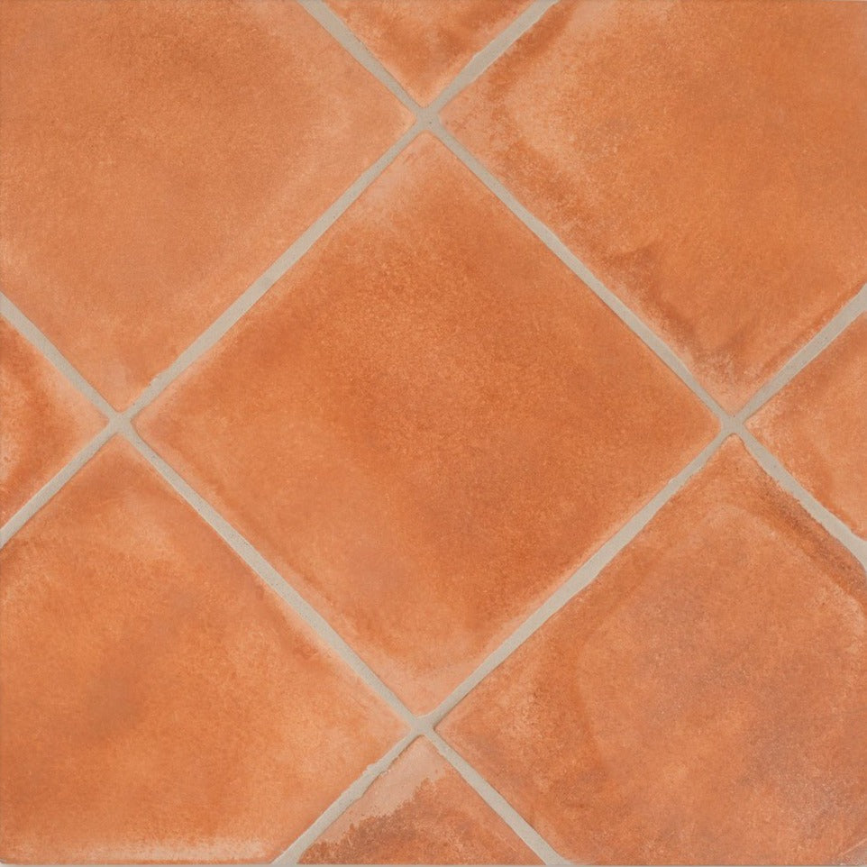 Artillo Concrete Field Tile: Cotto Gold Square (12"x12")