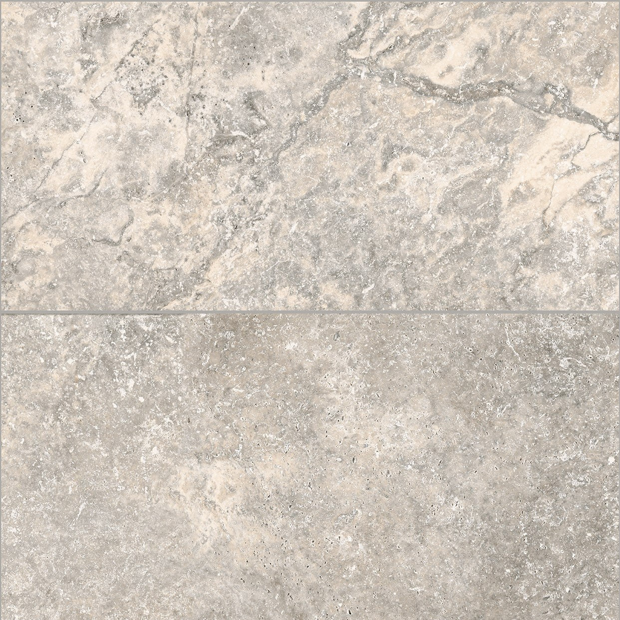 surface group international frontier 20 porcelain paving tile travertine silver cross cut 12x24 for outdoor application manufactured by landmark
