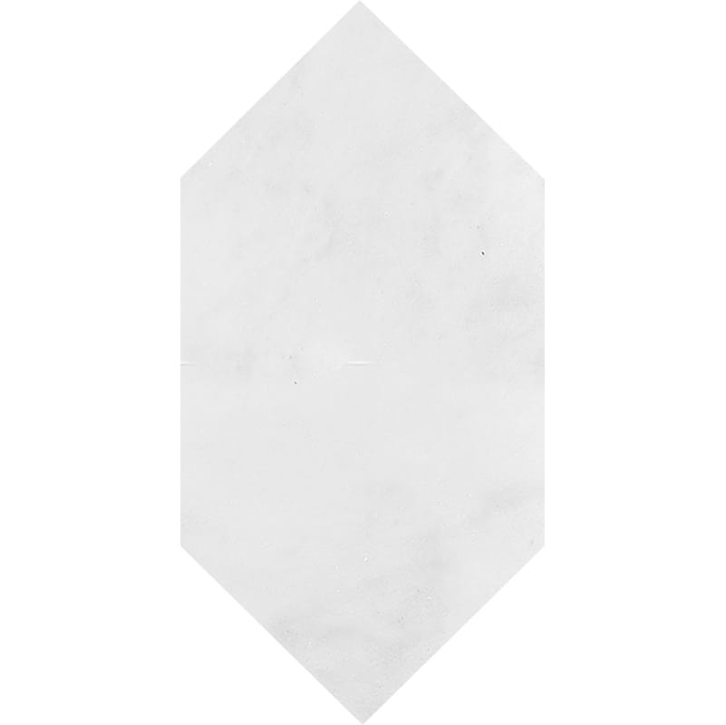 glacier marble natural stone waterjet tile large picket shape honed finish 6 by 12 by 3 of 8 straight edge for interior and exterior applications in shower kitchen bathroom backsplash floor and wall produced by marble systems and distributed by surface group international