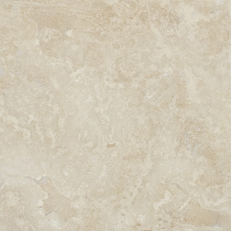 ivory travertine natural stone field tile square shape honed finish filled 24 by 24 by 1 of 2 straight edge for interior and exterior applications in shower kitchen bathroom backsplash floor and wall produced by marble systems and distributed by surface group international