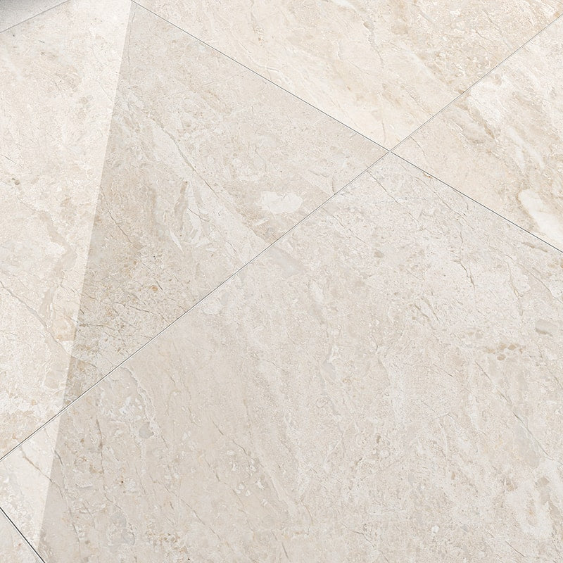 diana royal marble natural stone field tile square shape polished finish 36 by 36 by 3 of 4 straight edge for interior and exterior applications in shower kitchen bathroom backsplash floor and wall produced by marble systems and distributed by surface group international