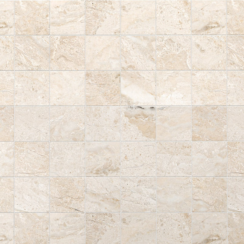 diana royal marble natural stone field tile square shape honed finish 5 and 1 of 2 by 5 and 1 of 2 by 3 of 8 straight edge for interior and exterior applications in shower kitchen bathroom backsplash floor and wall produced by marble systems and distributed by surface group international