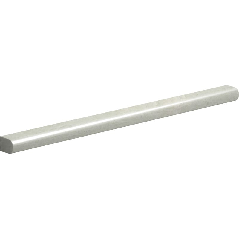 ming green marble natural stone molding pencil liner trim polished finish 1 of 2 by 12 by 11 of 16 straight edge for interior and exterior applications in shower kitchen bathroom backsplash floor and wall produced by marble systems and distributed by surface group international