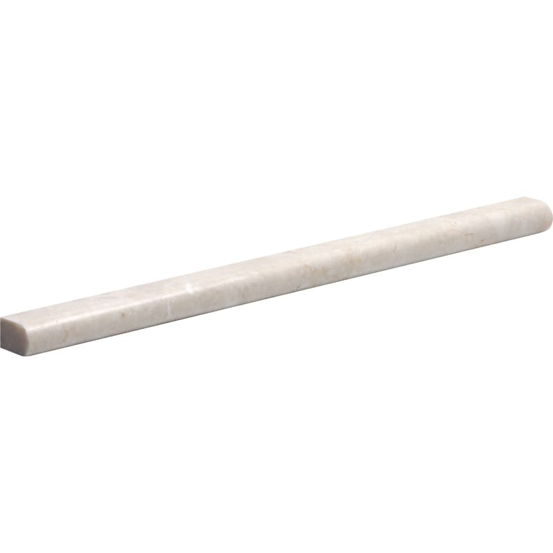 crema marfil marble natural stone molding pencil liner trim polished finish 1 of 2 by 12 by 11 of 16 straight edge for interior and exterior applications in shower kitchen bathroom backsplash floor and wall produced by marble systems and distributed by surface group international