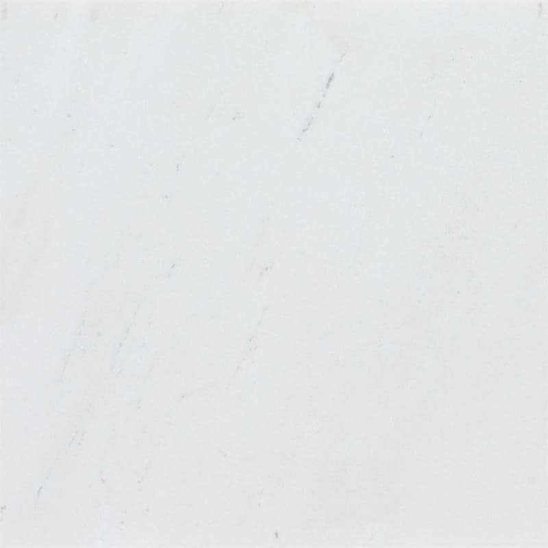 aspen white marble natural stone field tile square shape polished finish 12 by 12 by 3 of 8 straight edge for interior and exterior applications in shower kitchen bathroom backsplash floor and wall produced by marble systems and distributed by surface group international