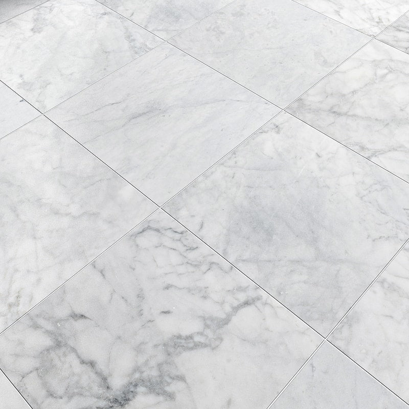avenza marble natural stone field tile square shape honed finish 18 by 18 by 3 of 8 straight edge for interior and exterior applications in shower kitchen bathroom backsplash floor and wall produced by marble systems and distributed by surface group international