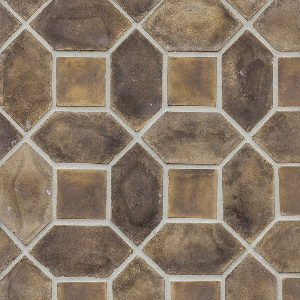 Artillo Concrete Field Tile: Tuscan Mustard Picket (4"x8")