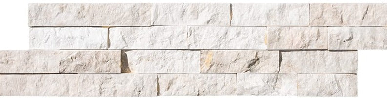 diana royal marble natural stone wall panel ledger rectangle shape split face 6 by 24 by 5 of 8 straight edge for interior and exterior applications in shower kitchen bathroom backsplash floor and wall produced by marble systems and distributed by surface group international