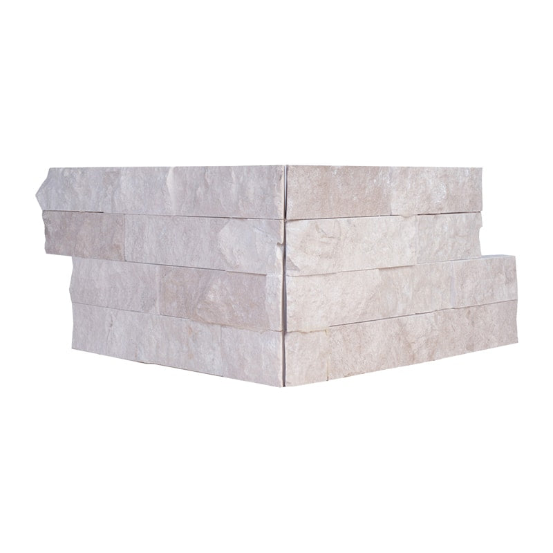 diana royal marble natural stone wall panel ledger corner rectangle shape split face 6 by 12 by 5 of 8 straight edge for interior and exterior applications in shower kitchen bathroom backsplash floor and wall produced by marble systems and distributed by surface group international