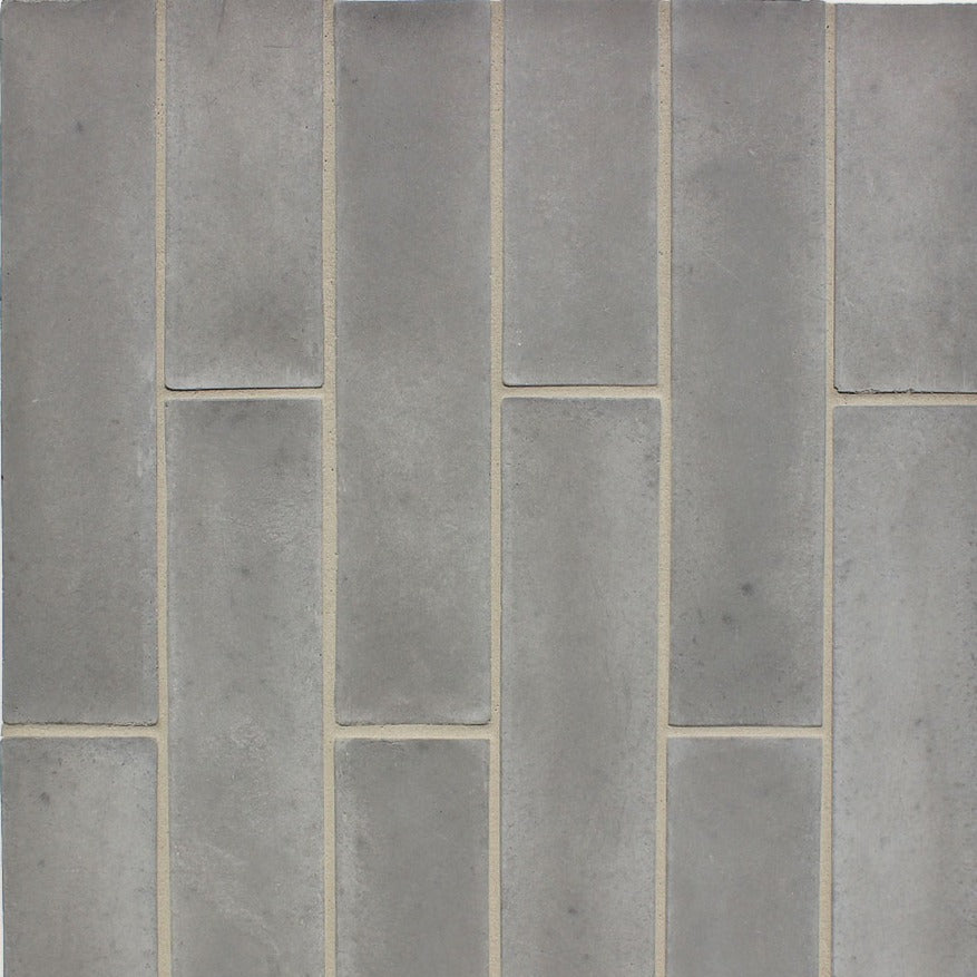 Artillo Concrete Field Tile: Natural Gray Rectangle (4"x16")