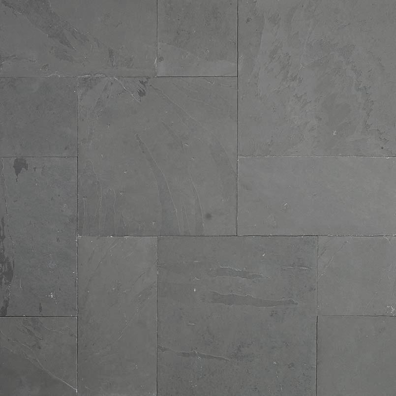 BRAZILIAN BLACK: Slate Field Tile (Natural Cleft | 16"x16"x⅜")