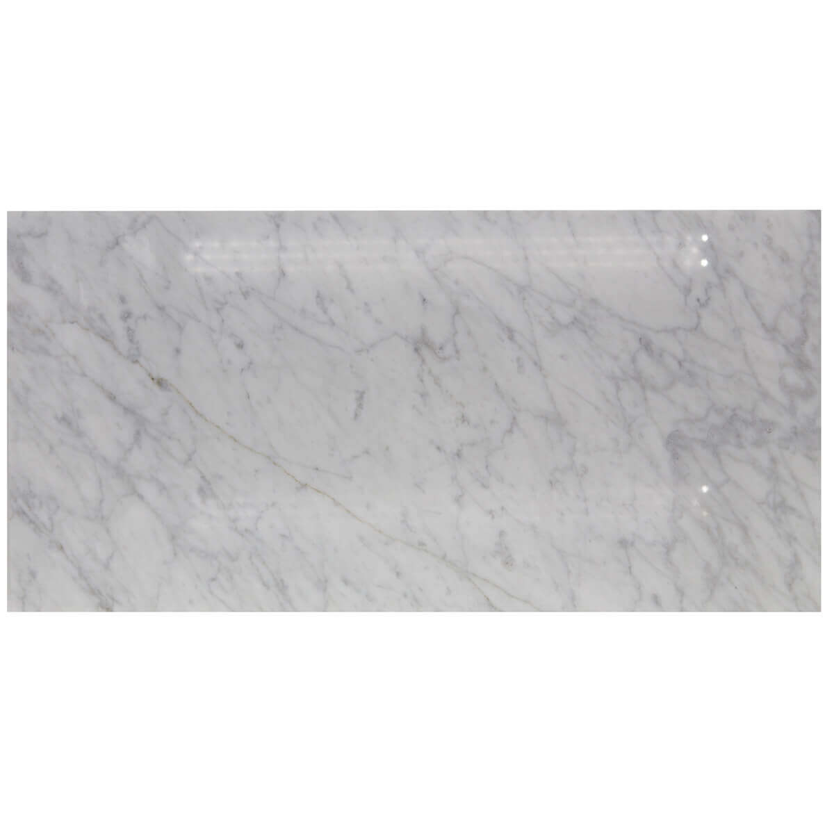 haussmann carrara bianco italian marble field tile 12x24 polished