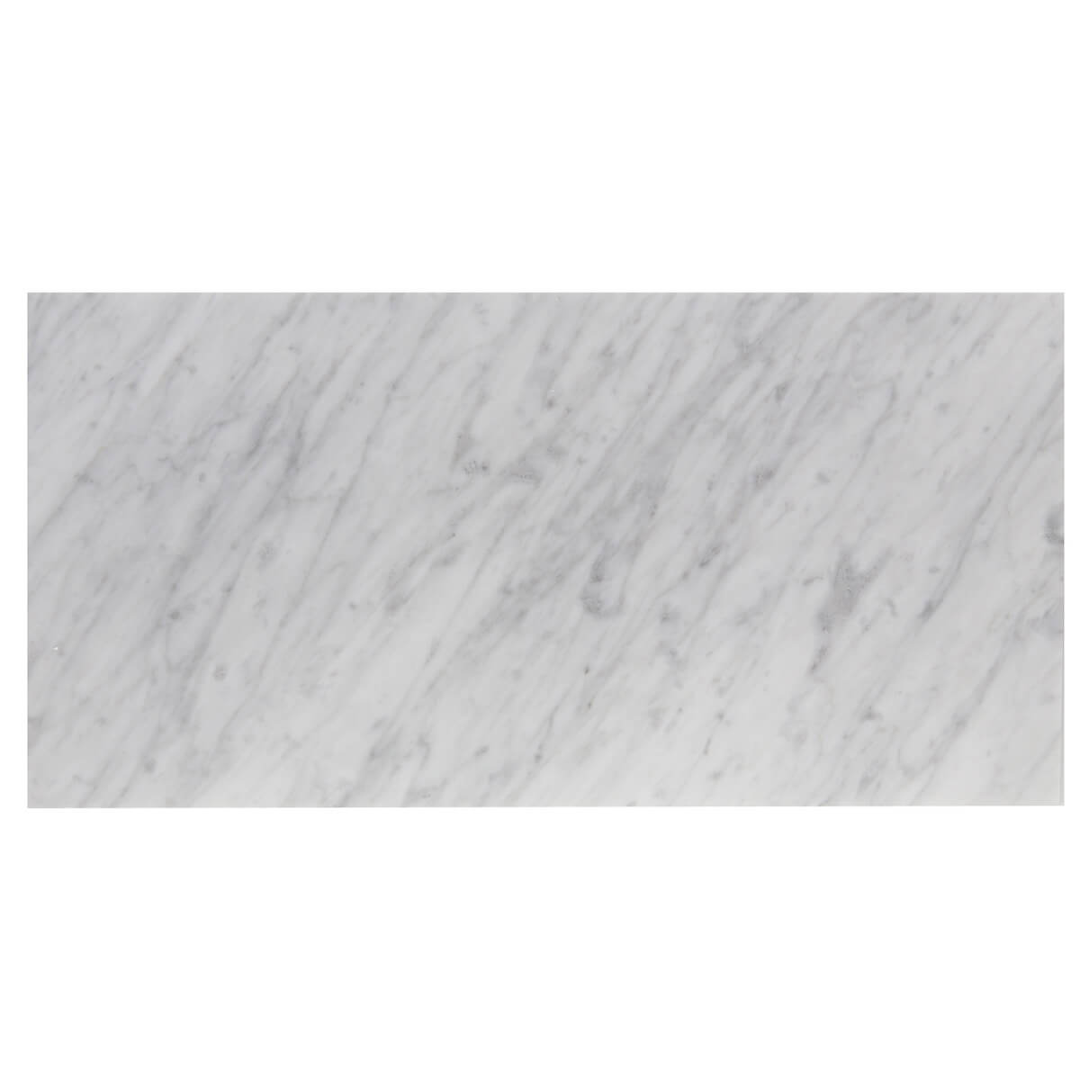 haussmann carrara bianco italian marble field tile 12x24 honed