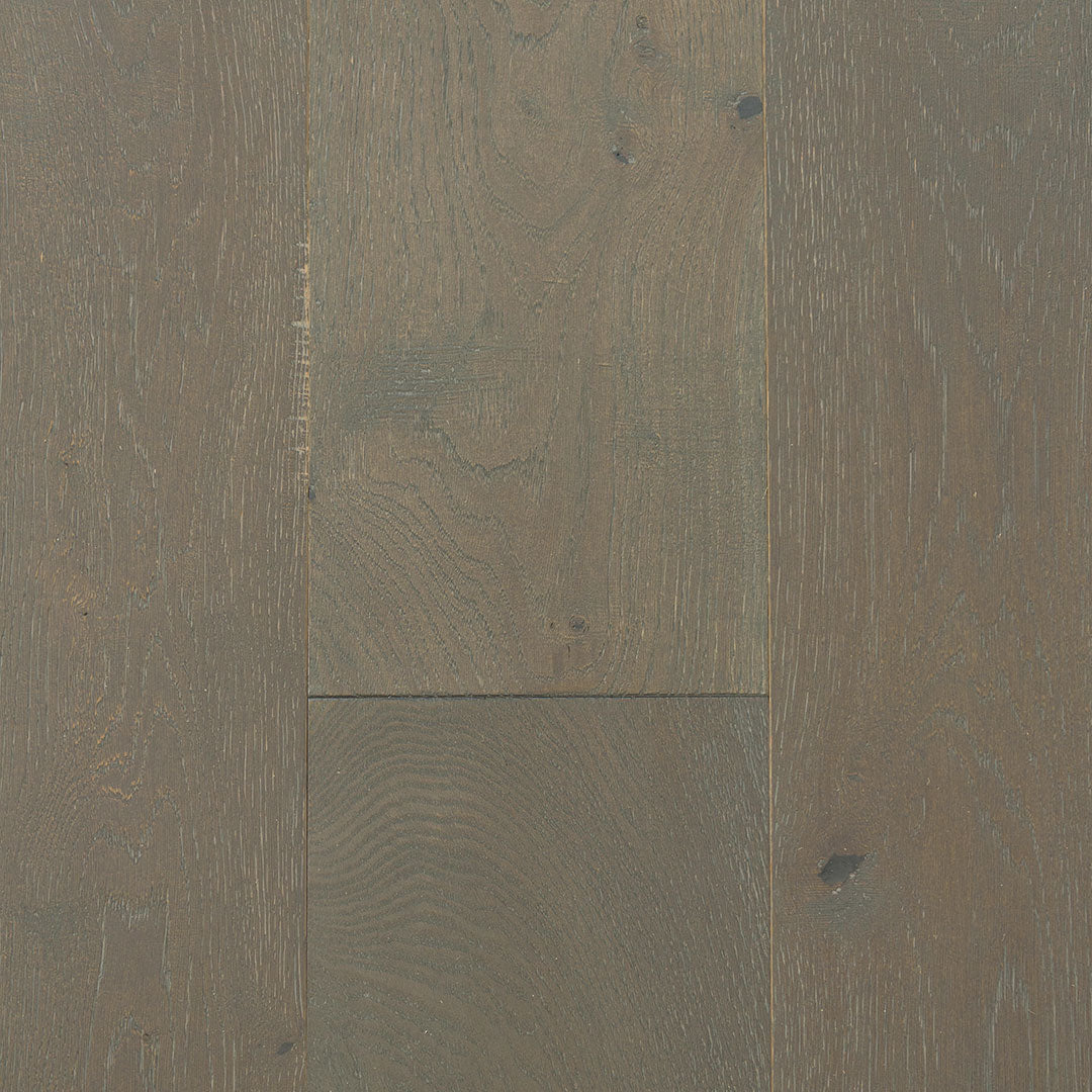 HERMITAGE: Lyon White Oak Engineered Hardwood Plank (7½"X24"-76"X⅝" | Wire Brush)