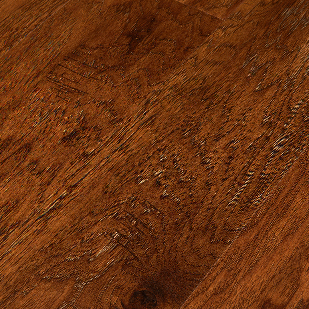 artisan napa valley tobacco hickory laminate hand scraped finish distributed by surface group international